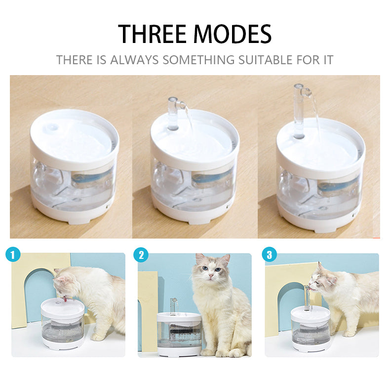 Rechargeable Automatic Cat Fountain