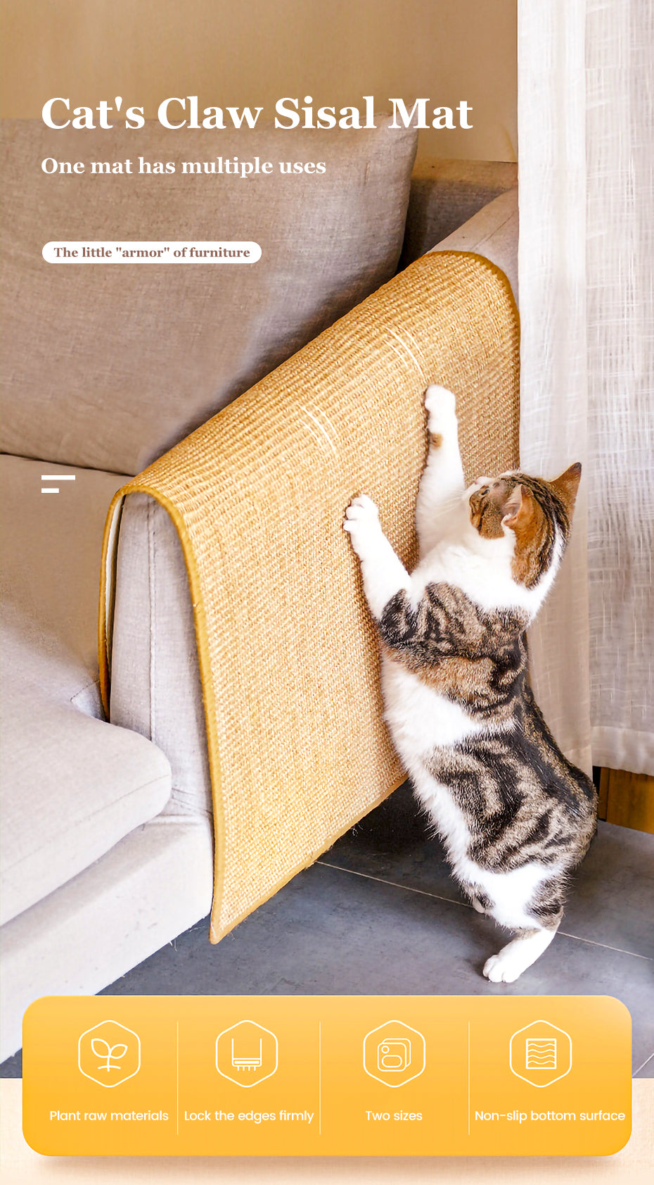 Cat Scratcher Sofa protector